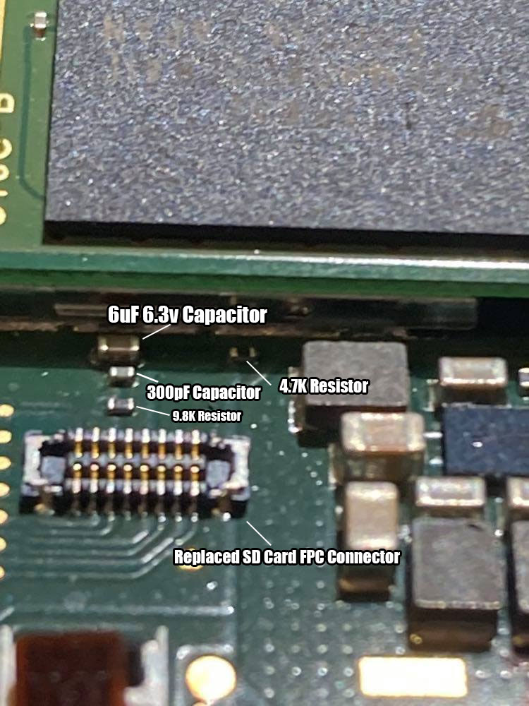  Nintendo Switch Schematic SD Card Parts - Logistics